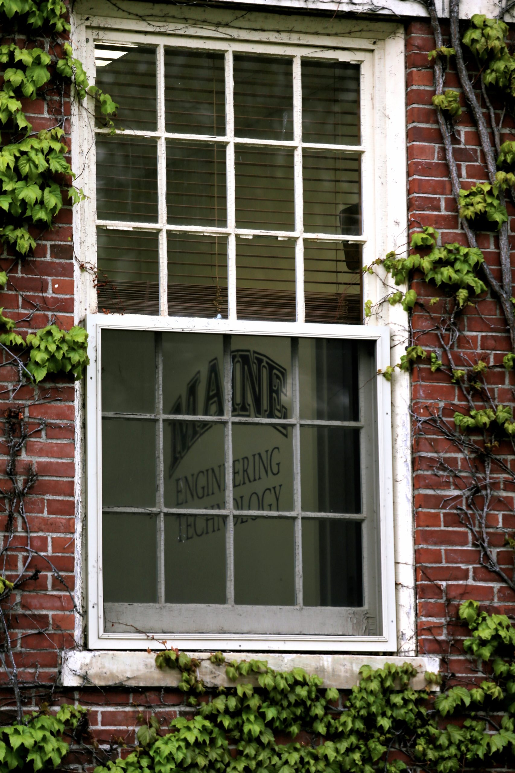 White Window in Brick House