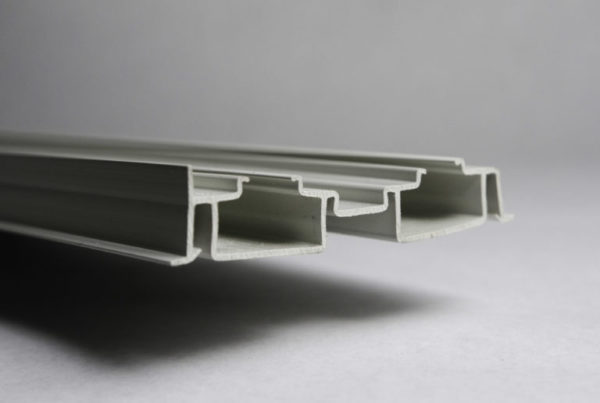 White Square Plough Jamb Liner