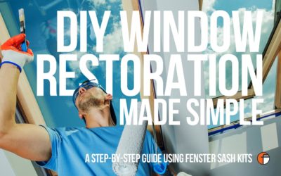 DIY Window Restoration: A Step-by-Step Guide with Fenster’s Sash Kits