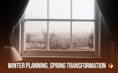 Drafty Windows: Winter Planning, Spring Transformation