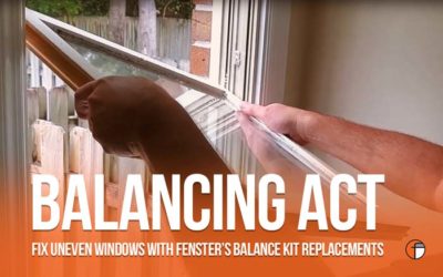Fix Uneven Windows with Fenster’s Balance Kit Replacements
