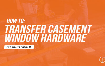 DIY Transfer Casement Window Hardware