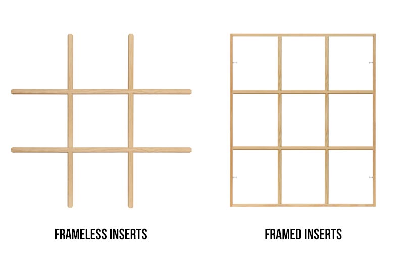 Fenster Grille Inserts