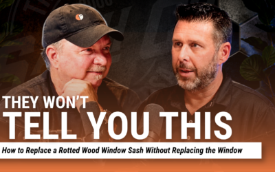 Window Sash Replacement: The Option Nobody Puts on Your Table