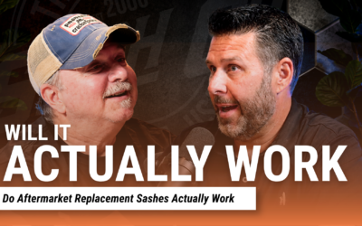 Will an Aftermarket Replacement Sash Actually Work? Here’s What 25 Years of Deliveries Answered